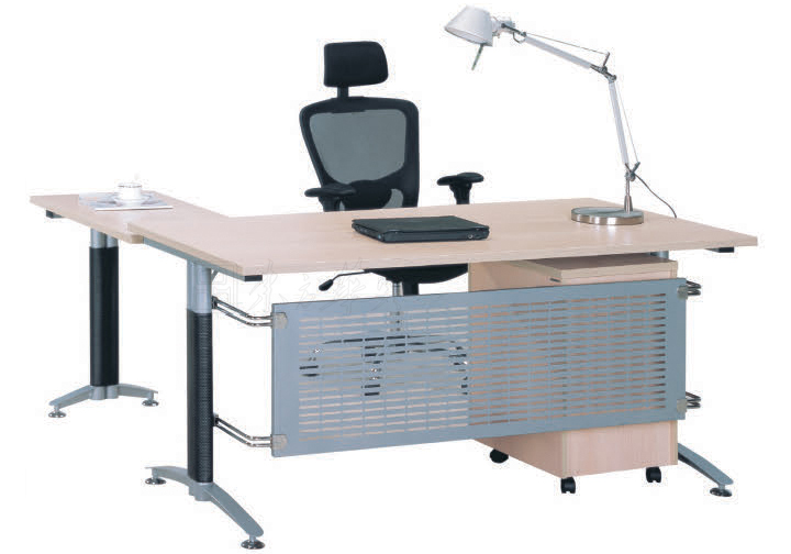 辦公臺(tái)|時(shí)尚中班臺(tái)|辦公家具|時(shí)尚中班臺(tái)|鋼木職員桌