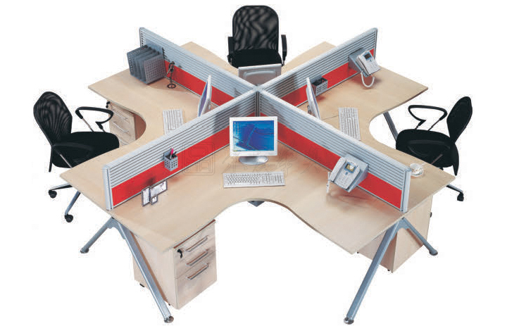 辦公臺(tái)|鋼木職員臺(tái)|辦公家具|鋼木職員臺(tái)|板式職員桌